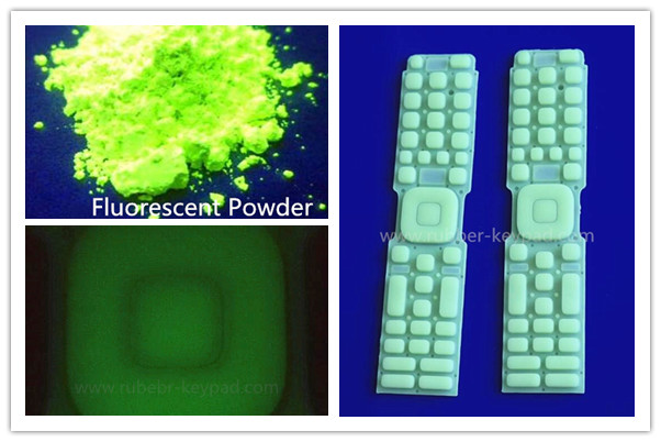 Fluorescent keypad