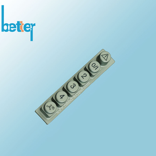 Plastic Elstomer Rubber Laser Carving Keyboard