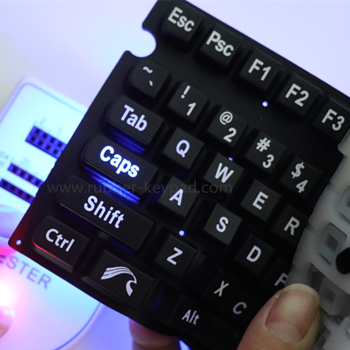Laser Engraving Keypad for Backlight Effects