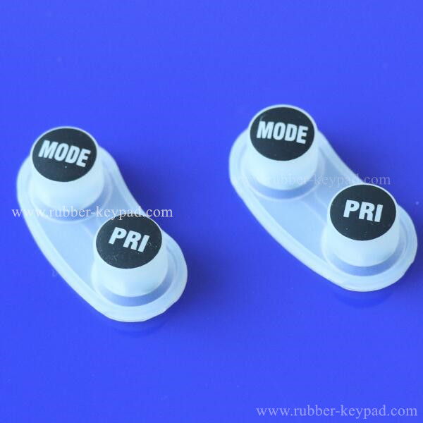 Transparent Clear Silicone Button