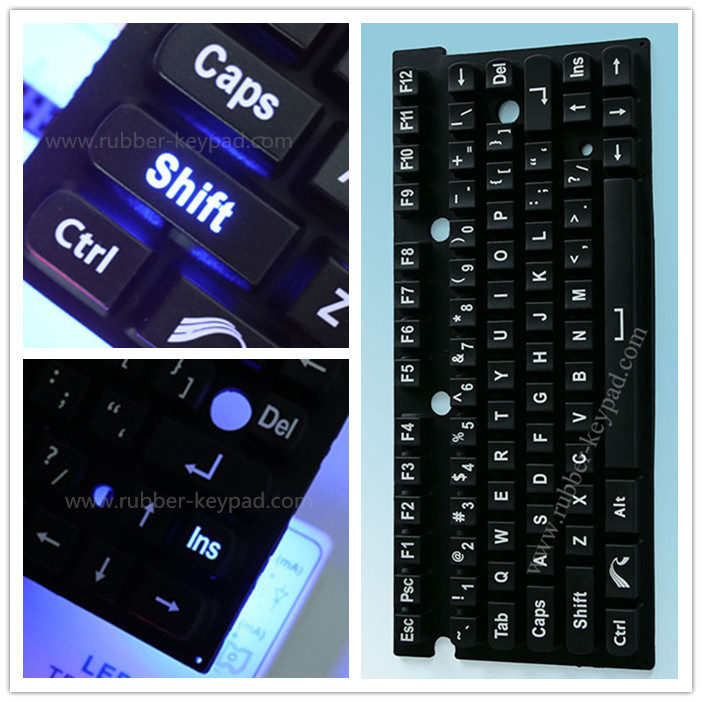 Laser Engraving Keypad for Backlight Effects