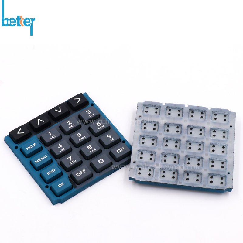 Custom Made Backlit Rubber Keyboard
