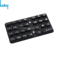 Elastic Silicone Rubber Epoxy Coated Keyboard