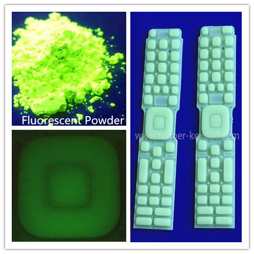Fluorescent Silicone Keypad