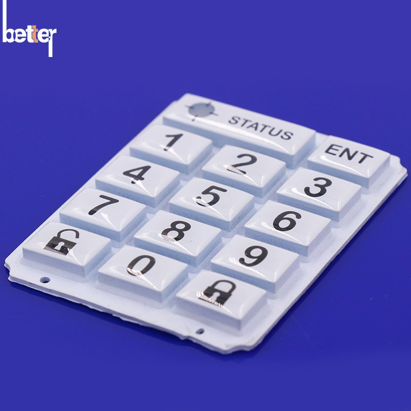 Silicone Rubber Epoxy Coating Keypads 
