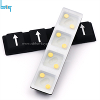 Silicone Conductive Metal Pill Keypad