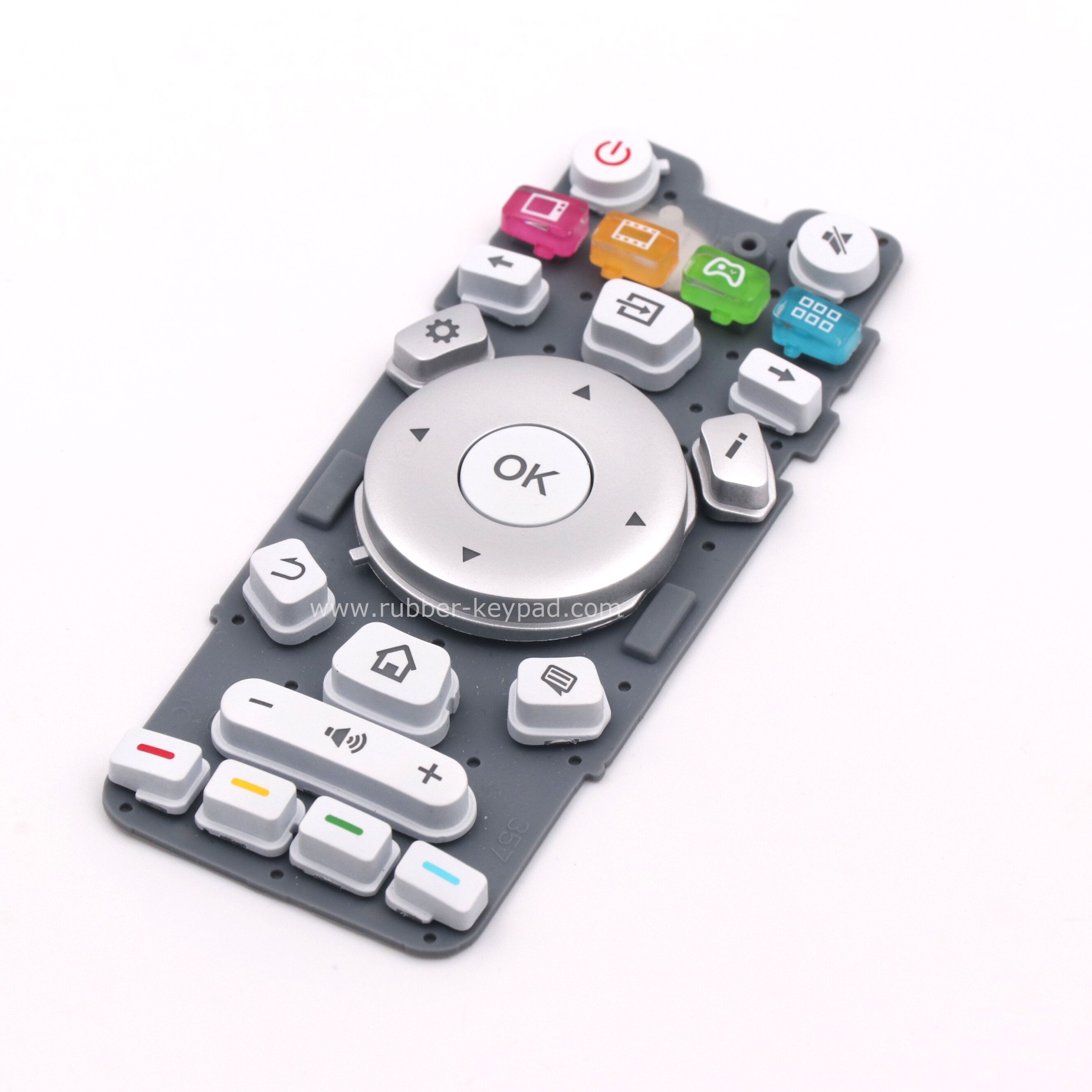 Remote Control Rubber Keypad from China manufacturer