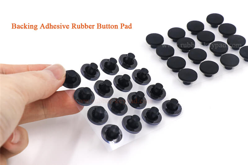 Back Self Adhesive Rubber Pad Buttons from China Manufacturer